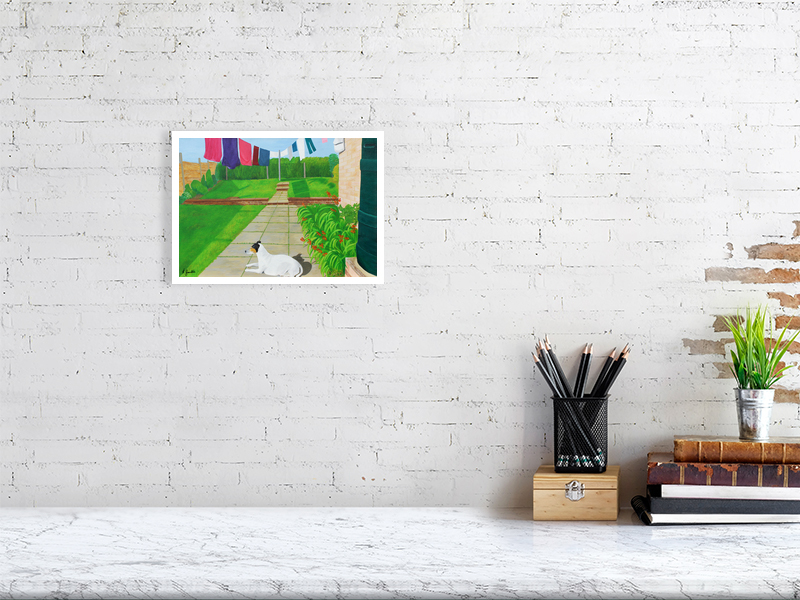 The Seat of Serenity Print - Digital signature - Image 3