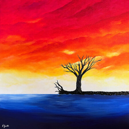 Hail! The New Beginning Print - Digital signature