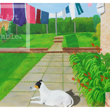 The Seat of Serenity Print - Digital signature